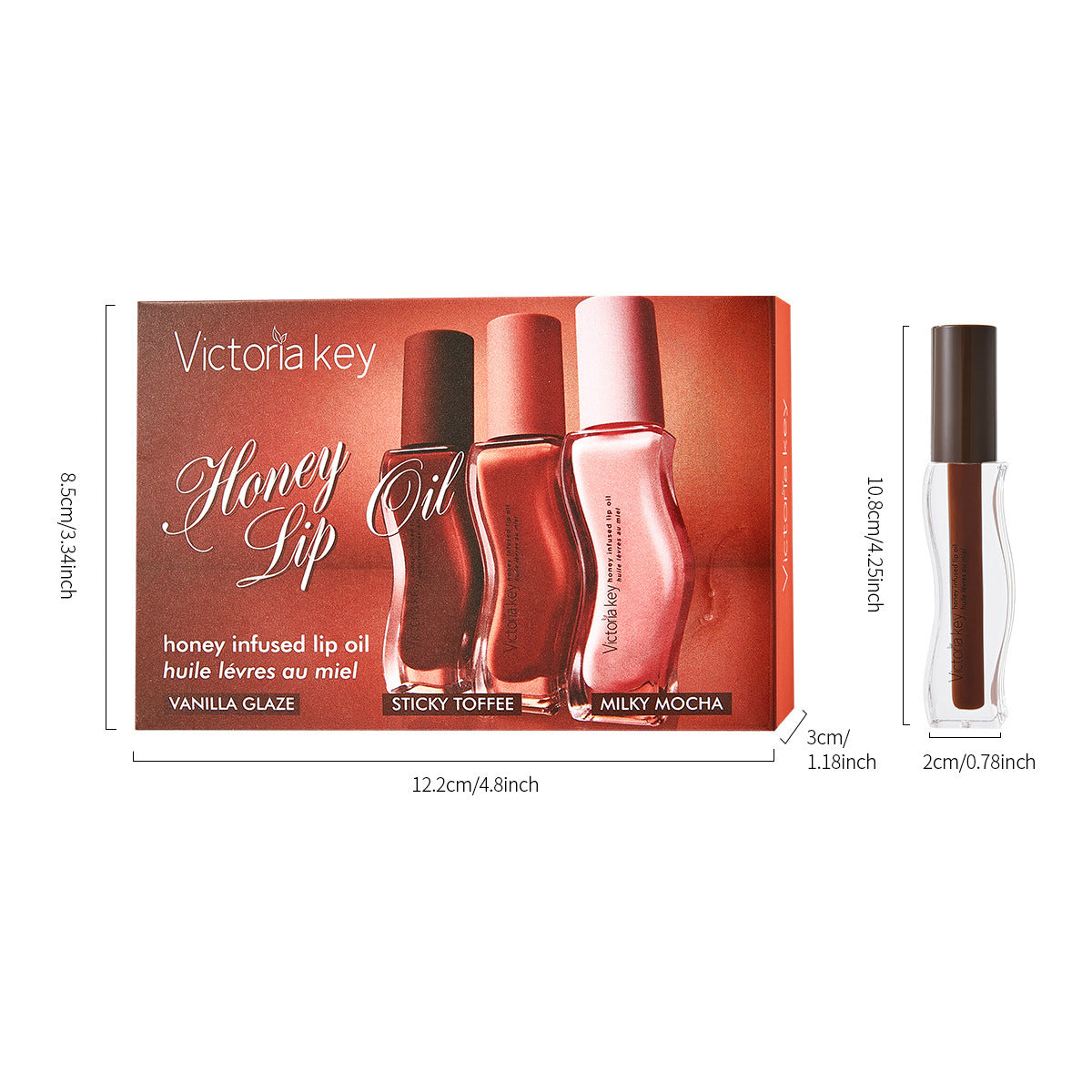 Wavy Lip Oil Moisturizing Lip Care Set
