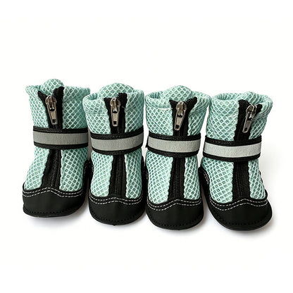 Footwear For Small Dogs—Winter Snow Boots And Paw-Protection Shoes