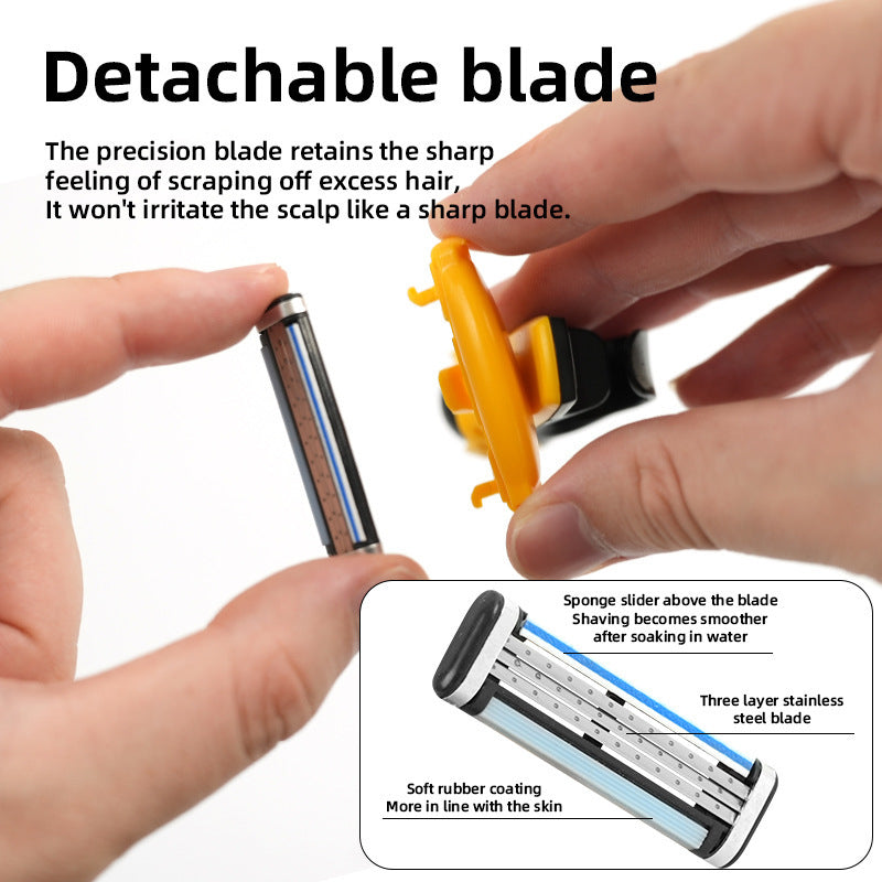Sports Car-Style Portable Hair Clipper – Men's Head And Scalp Shaver