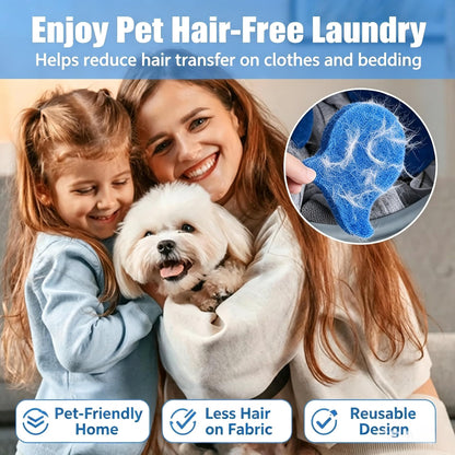 10 PCS Pet Hair Remover for Laundry or Washing Machine