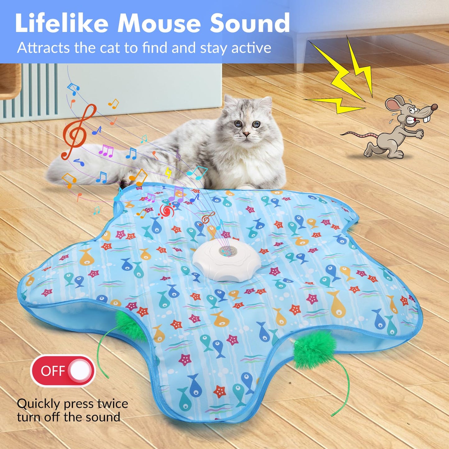 Hide and Seek Interactive Cat Toys