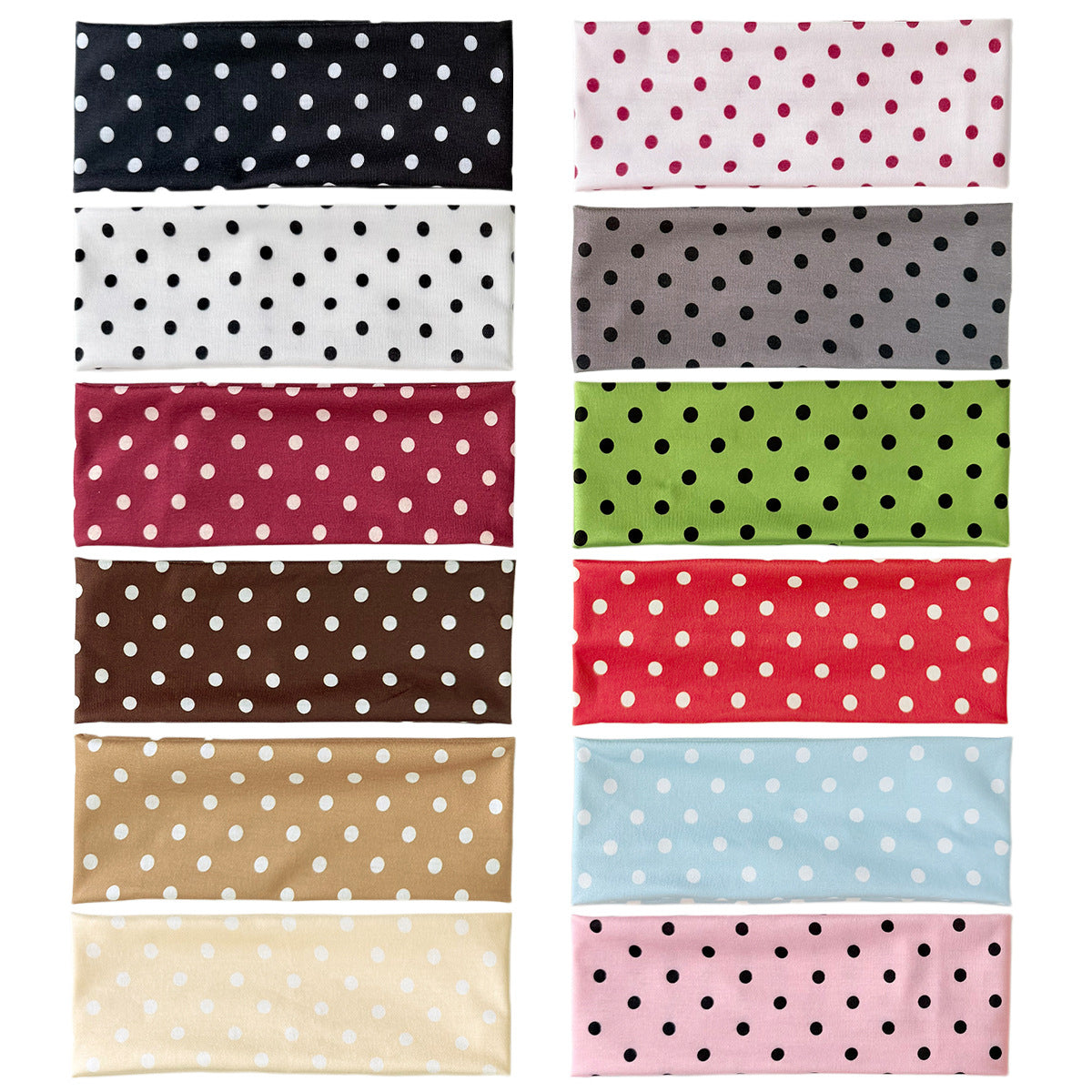 Women's Polka Dot Headbands