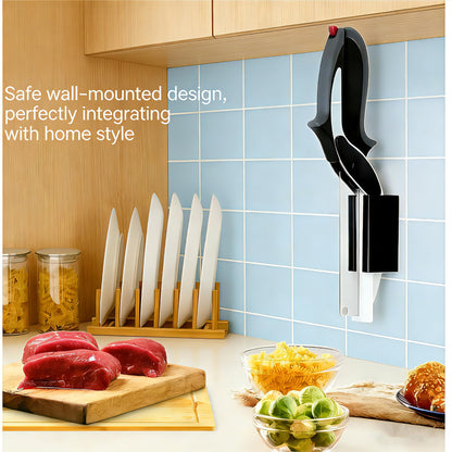 2 In 1 Kitchen Scissors With Cutting Board