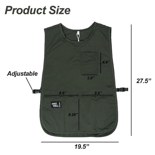 Waterproof Unisex Cobbler Apron with 4 Pockets
