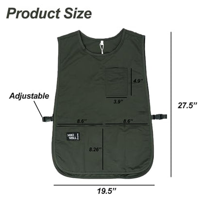 Waterproof Unisex Cobbler Apron with 4 Pockets