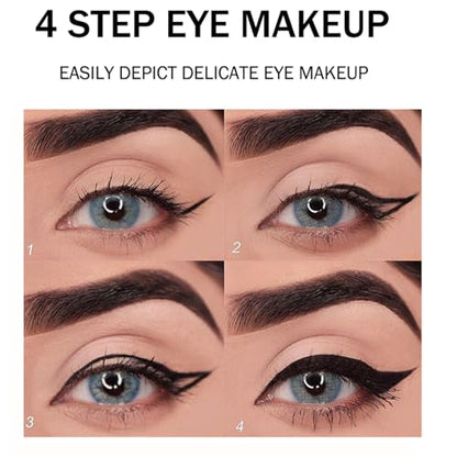 Black Gel Eyeliner Pencil Waterproof Smudge Proof