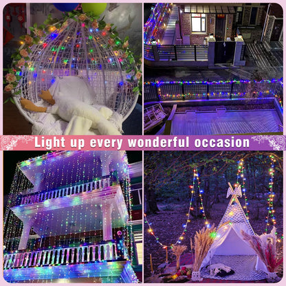 100 LED Multi-Colored String Lights