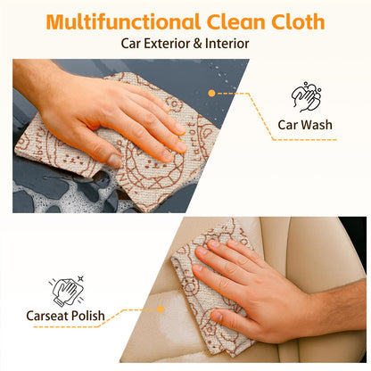 Two Volumes Tear Away Dish Cloths Rolls