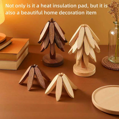 Natural Tree Trivet Set
