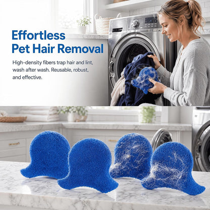 10 PCS Pet Hair Remover for Laundry or Washing Machine