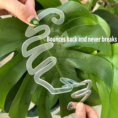 5-Pack Clear Flexible Plant Support Clips