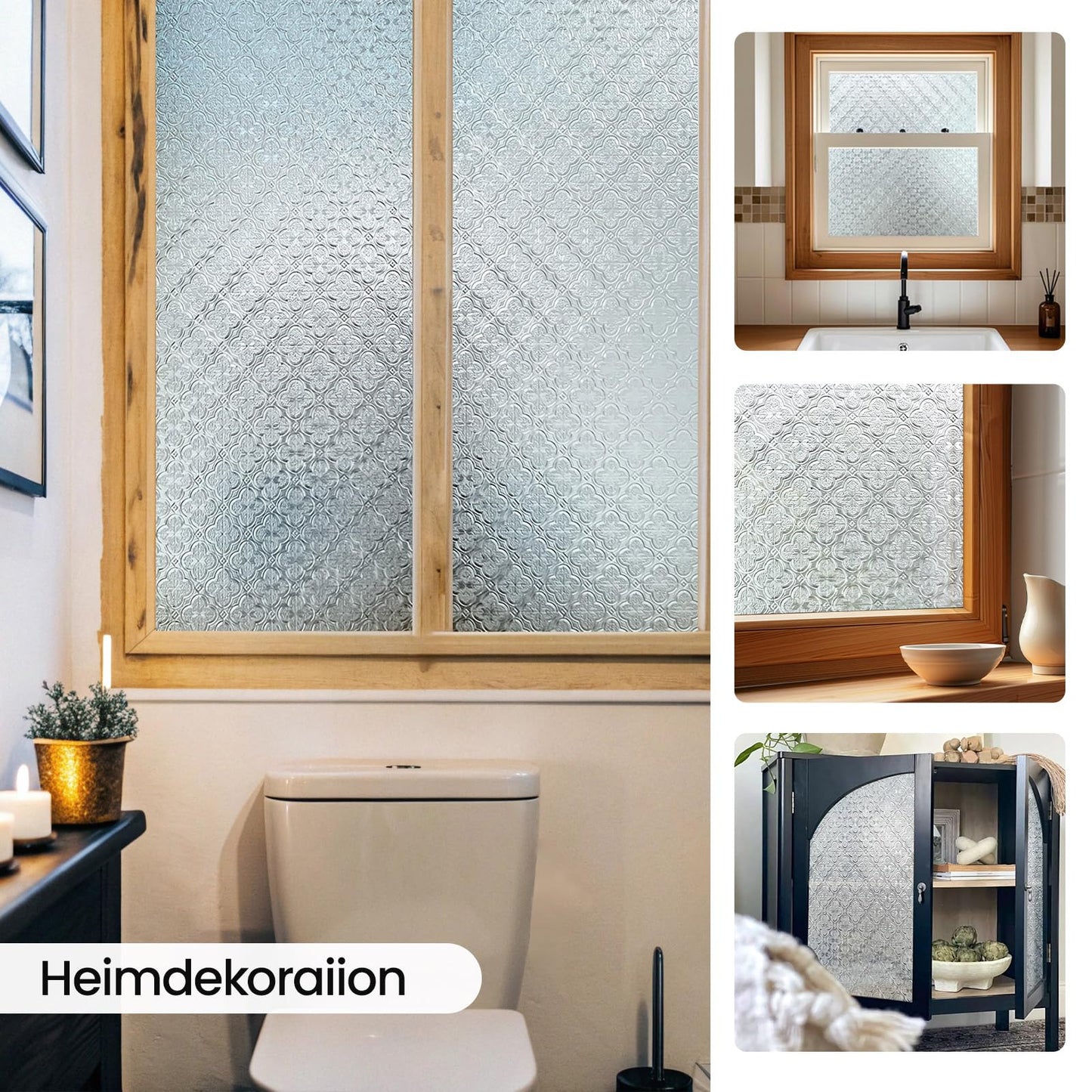 3D Stained Glass Window Film