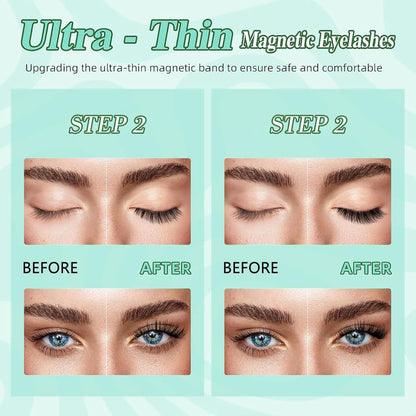 Magnetic Eyelashes with Applicator