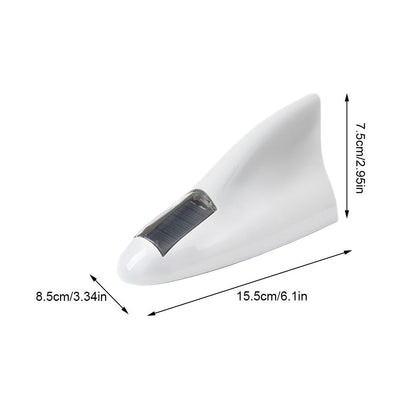 Shark Fin Solar Warning Light for Car