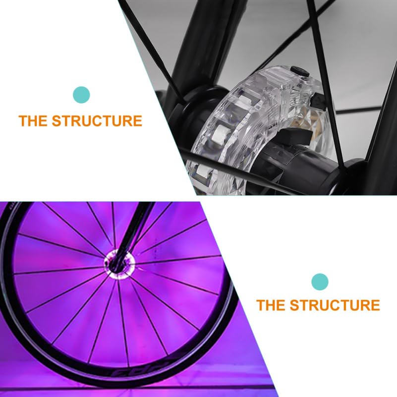 USB Rechargeable LED Bike Wheel Lights