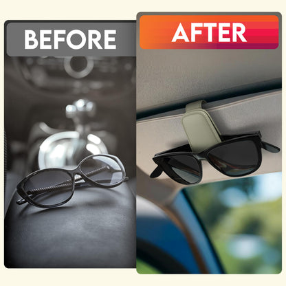 2 PSC Sunglasses Holder for Car Visor
