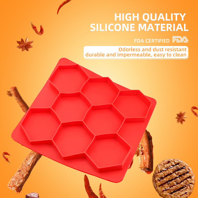 8 in 1 Innovative Burger Press and Freezer Container