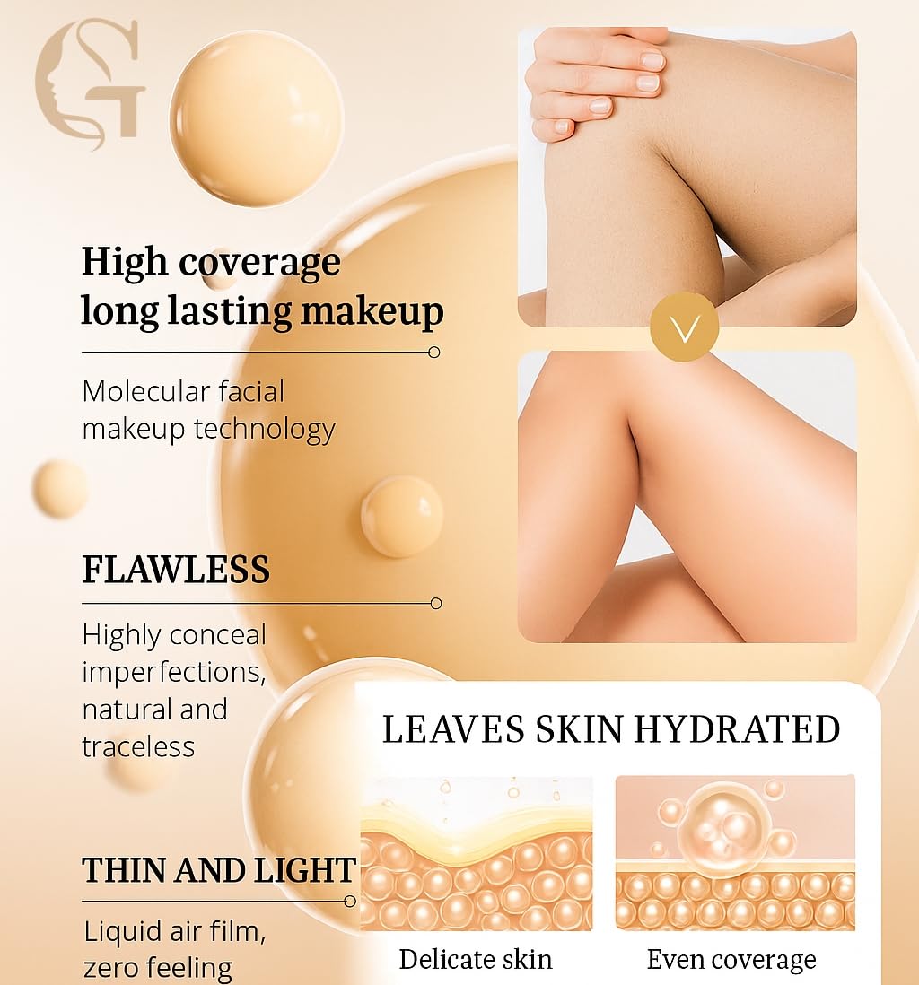 Waterproof Leg Makeup Cream