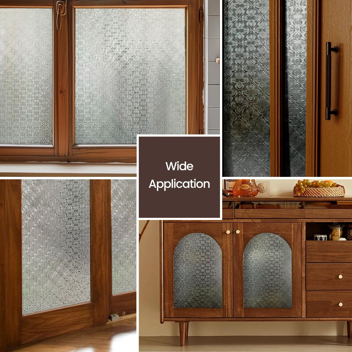3D Stained Glass Window Film