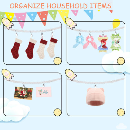2 Pack Stuffed Animal Organizer Chain