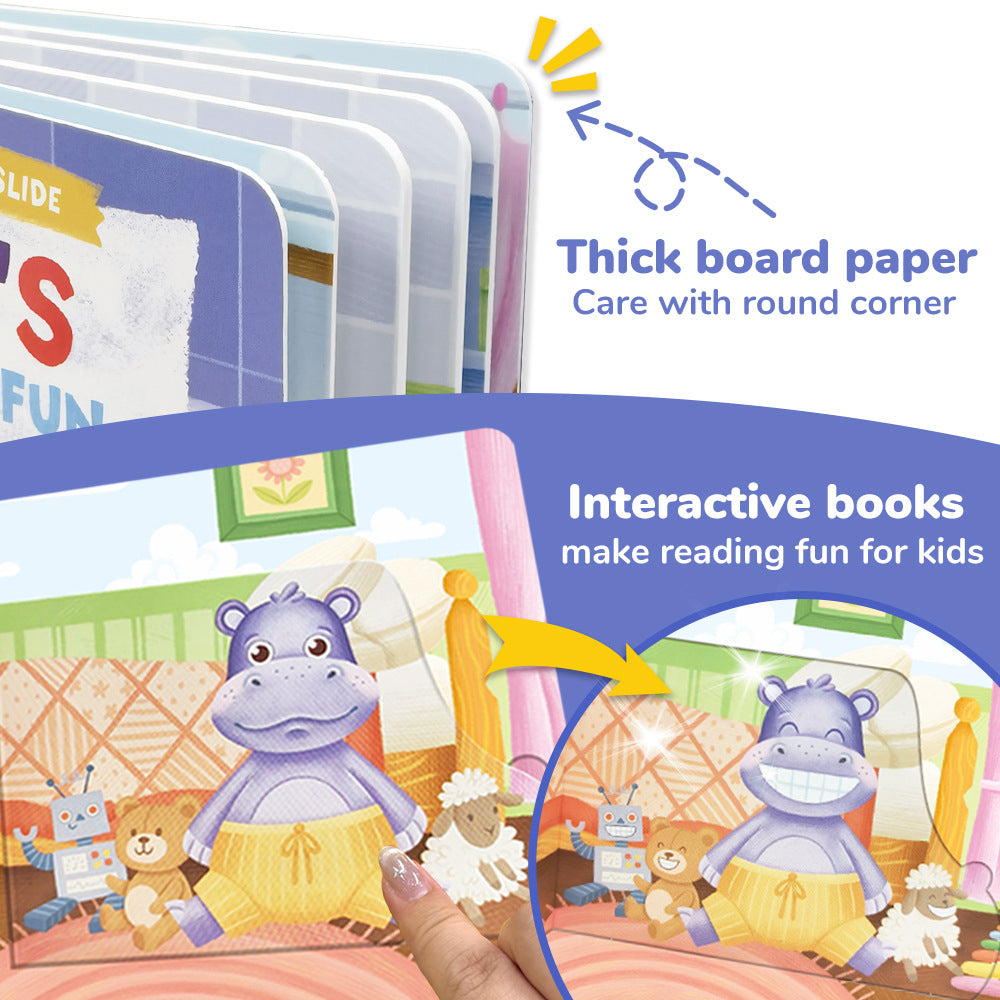Interactive Book For Children-Early Learning Book For Cultivating Personal Habits