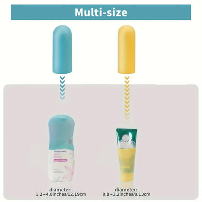Leakproof Travel Sleeves Silicone Bottle Covers