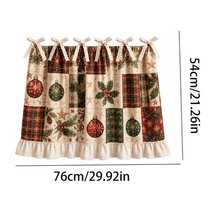 Christmas Patchwork Oven Skirt Curta