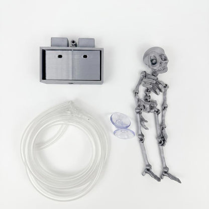 Skeleton Shape Fish Aquarium Decor - Poseable Limbs
