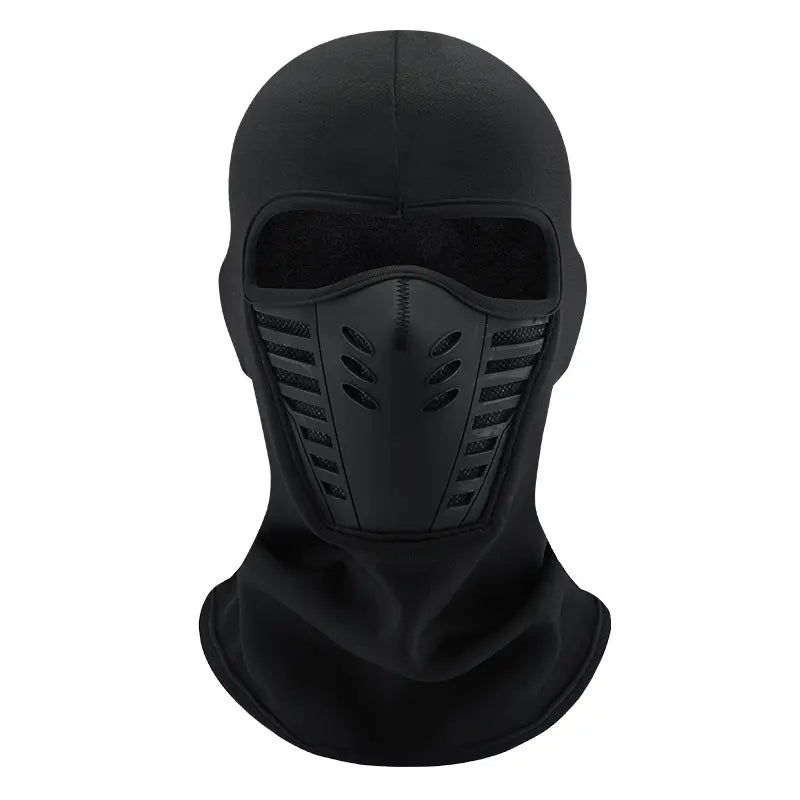 Fleece Full Face Ski Mask - Windproof, Anti-Haze, Soft