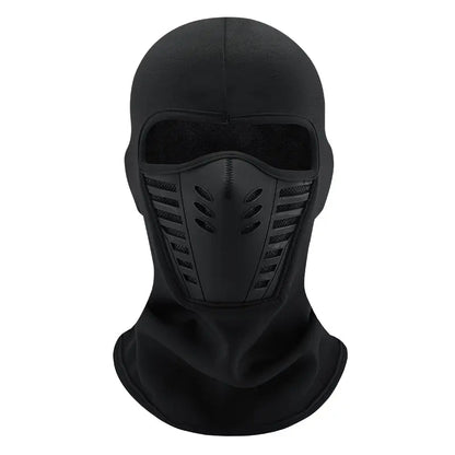 Fleece Full Face Ski Mask - Windproof, Anti-Haze, Soft