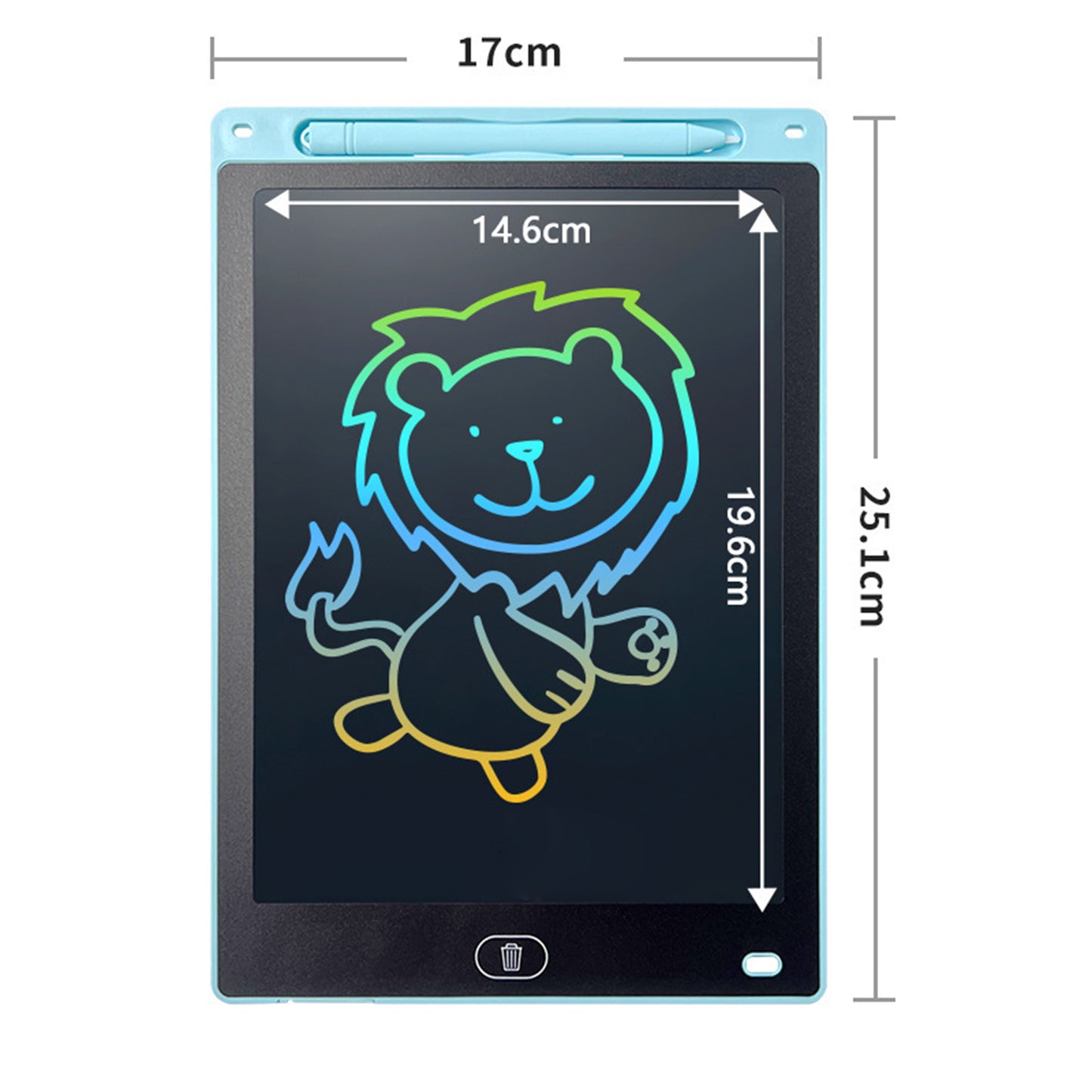 LCD Writing Board Erasable Drawing Board for Children's Games 3 4 5 6 7 Year Old Kid Boys Girls