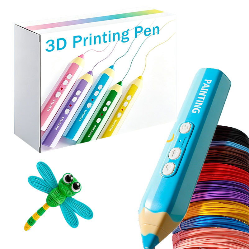 3D Printing Pen — Includes 3D Printing Pen And 5 Rolls Of PCL Filament