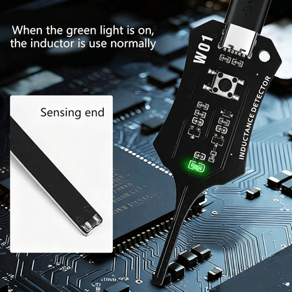 High-Precision Motherboard Coil Testing Tool With Type-C Power Supply