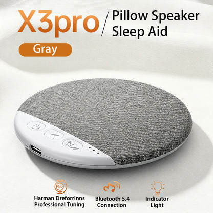 2026 New Bluetooth Pillow Speaker for Sleeping, Ultra-Thin 1.1cm Under Pillow Speaker