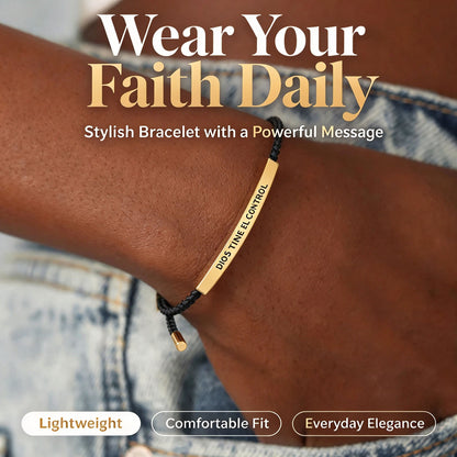 Dios Tiene El Control Bracelet for Women Men Christian Faith Bracelet