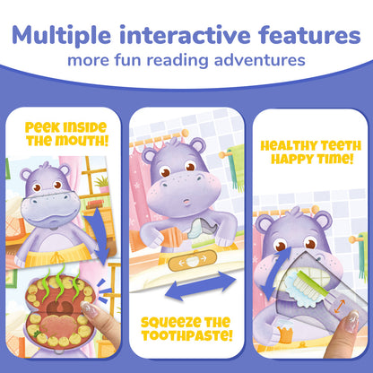 Interactive Book For Children-Early Learning Book For Cultivating Personal Habits
