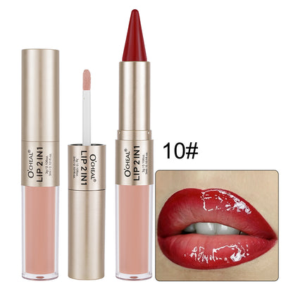 2-in-1 Double-Ended Matte Lip Liner & Lip Gloss Duo