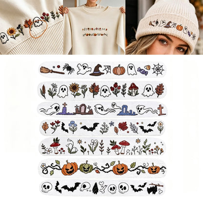 Halloween Embroidery Pattern Set