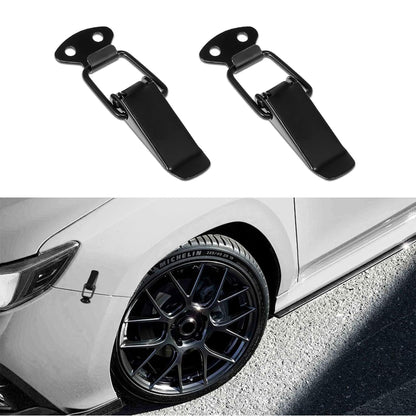 2PCS Car Bumper Clip Hasp for Front Rear Bumper Trunk Fender