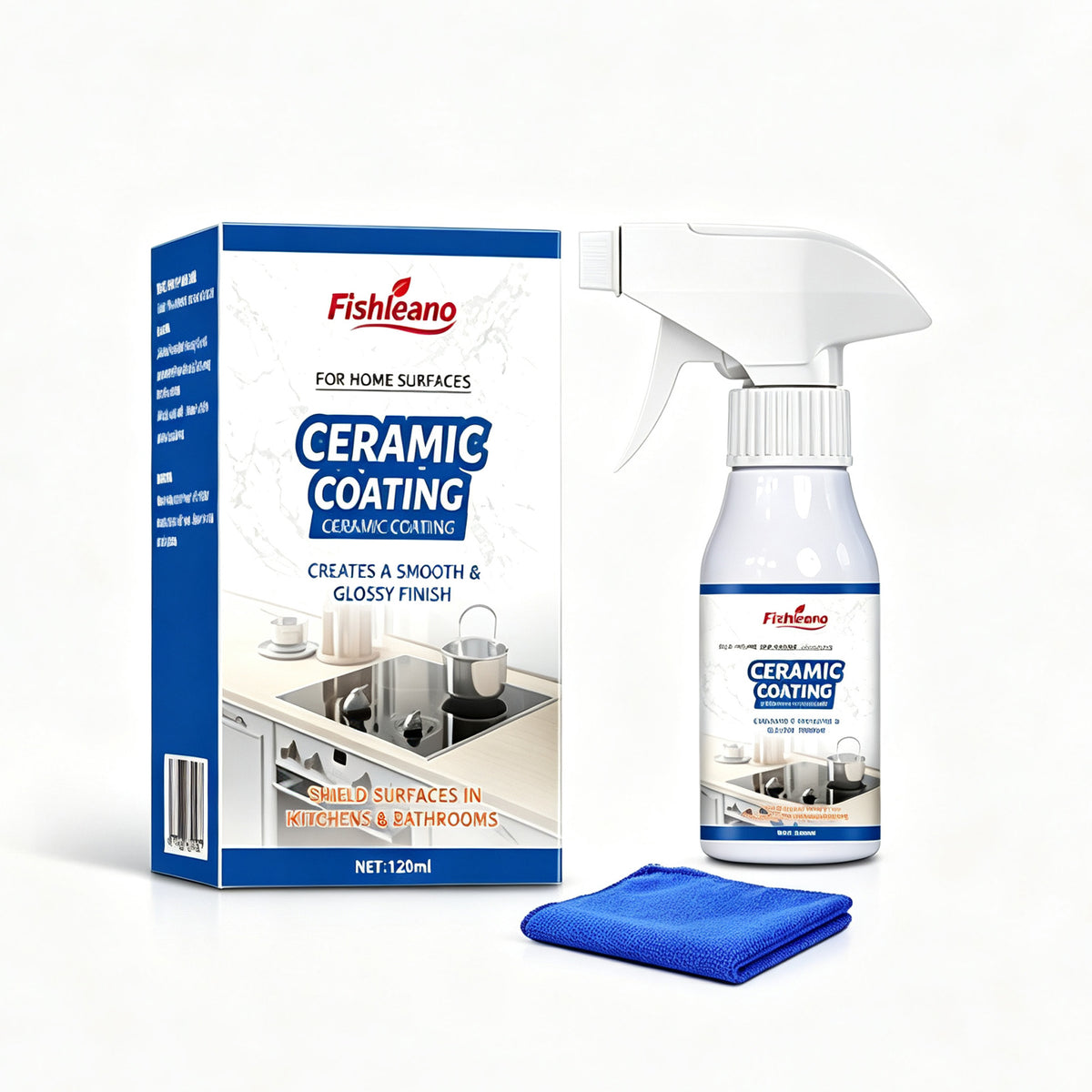 Ceramic Coating Spray For Home , Stove Top, Mirror, Porcelain