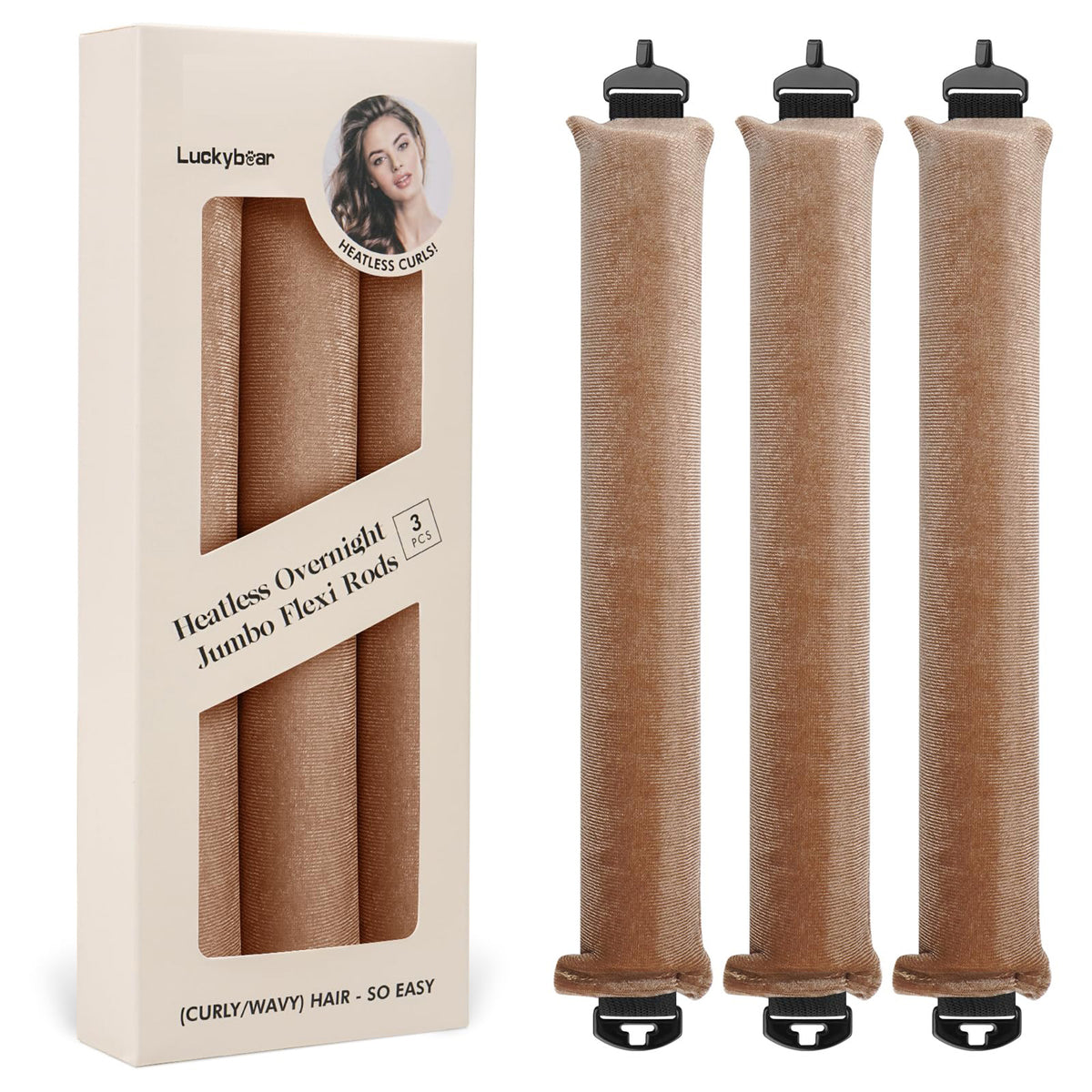 Overnight Heatless Hair Curler
