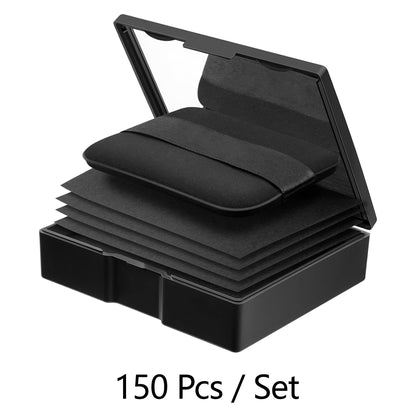 150 Pcs / Set Velvet-Finish Oil-Absorbing Sheets—Keep Your Makeup Fresh All Day Long