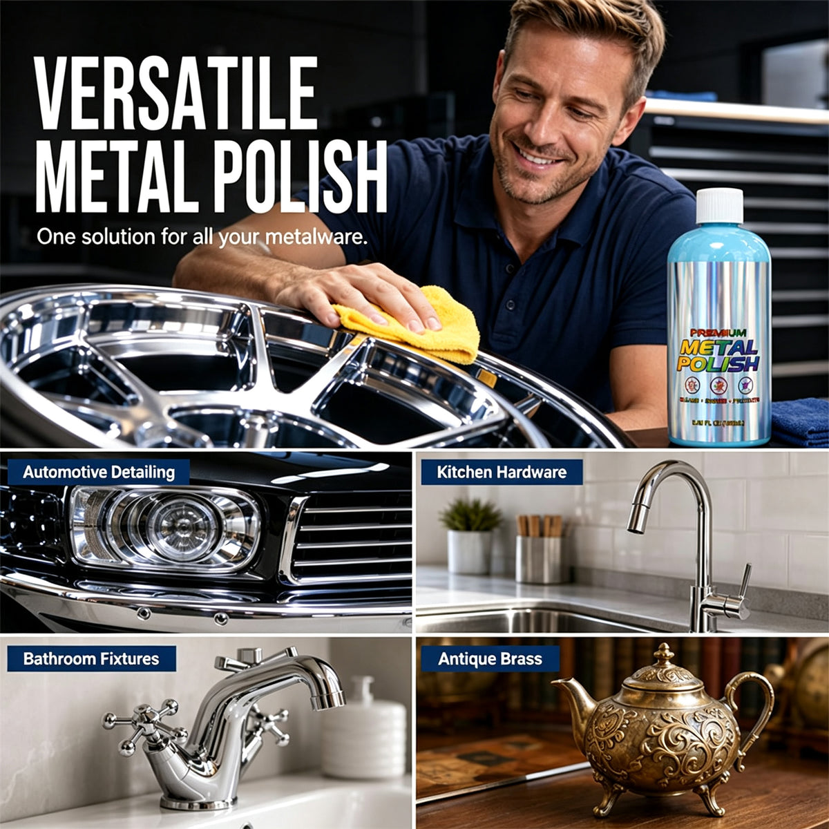 Multi-Purpose Metal Polish Paste