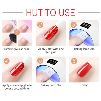 3 in 1 One Step Gel Nail Polish Pen with UV Light Kit
