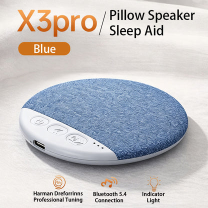 2026 New Bluetooth Pillow Speaker for Sleeping, Ultra-Thin 1.1cm Under Pillow Speaker