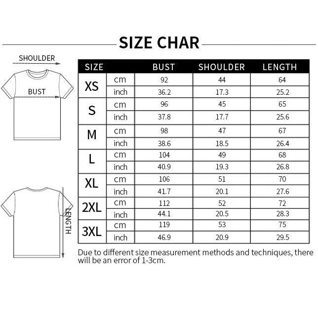 High-quality Short-sleeved Shirt, Available In Multiple Sizes