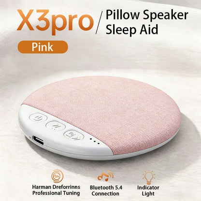 2026 New Bluetooth Pillow Speaker for Sleeping, Ultra-Thin 1.1cm Under Pillow Speaker