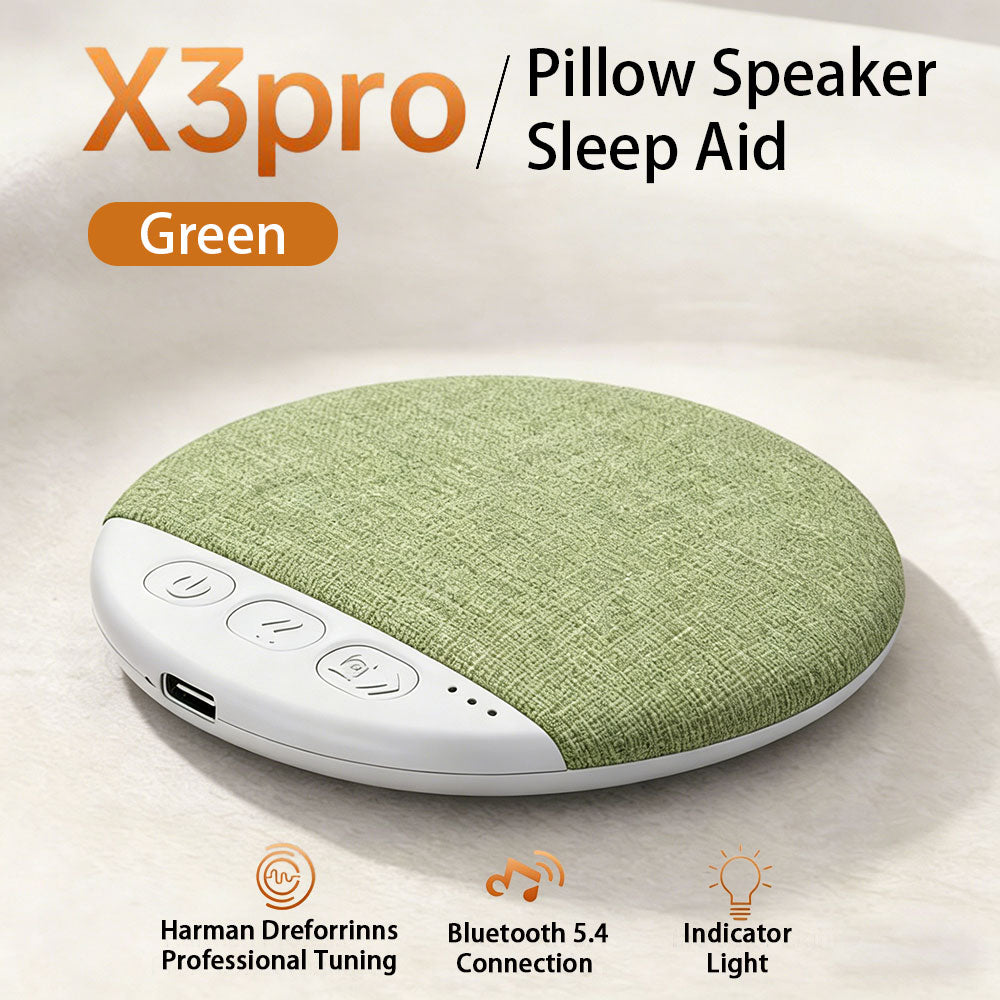 2026 New Bluetooth Pillow Speaker for Sleeping, Ultra-Thin 1.1cm Under Pillow Speaker