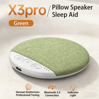 2026 New Bluetooth Pillow Speaker for Sleeping, Ultra-Thin 1.1cm Under Pillow Speaker