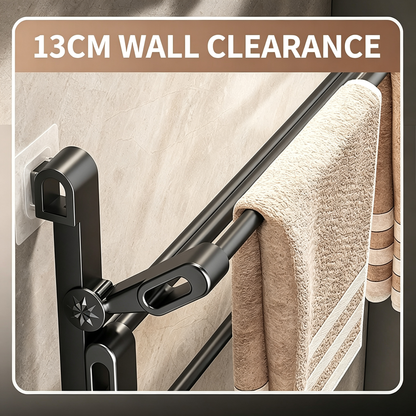 Foldable Metal Shoe Rack – Wall-Mounted Shoe Rack